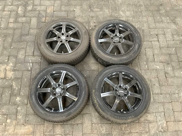 Hankook / vredenstein autoband met inter action velg (4x) - afbeelding 1 van  8