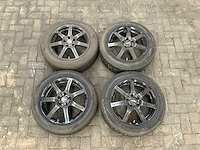 Hankook / vredenstein autoband met inter action velg (4x) - afbeelding 1 van  8