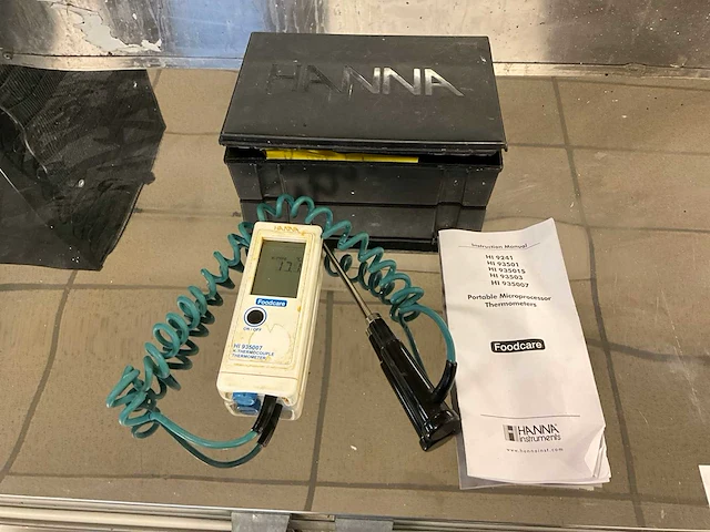 Hanna hi 935007 kerntemperatuur meter - afbeelding 1 van  8