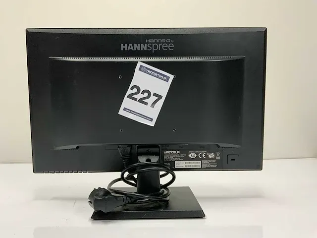 Hannspree hl205dpb monitor - afbeelding 3 van  4