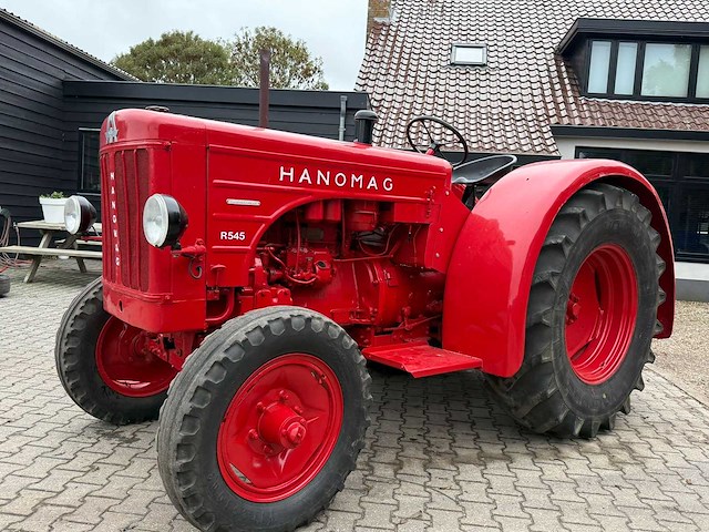 Hanomag - 1959 - r545 - oldtimer tractor - afbeelding 10 van  25