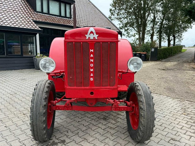 Hanomag - 1959 - r545 - oldtimer tractor - afbeelding 12 van  25