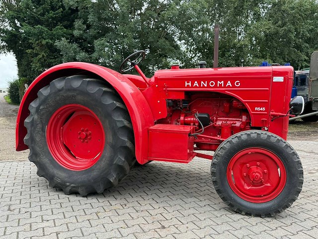 Hanomag - 1959 - r545 - oldtimer tractor - afbeelding 21 van  25