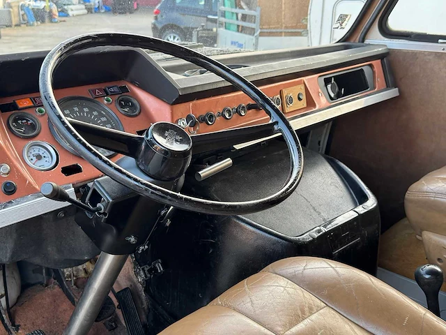 Hanomag henschel f35 kampeerauto 2.2 camper 1973 gy-84-yl - afbeelding 14 van  24