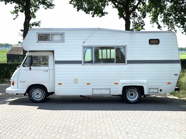 Hanomag henschel f35 kampeerauto 2.2 camper 1973 gy-84-yl - afbeelding 12 van  24