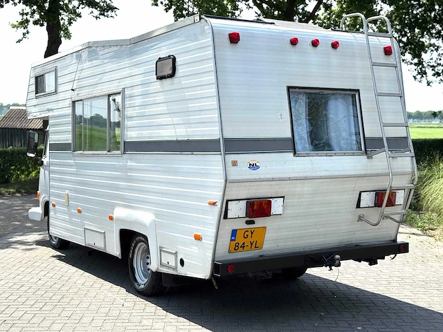 Hanomag henschel f35 kampeerauto 2.2 camper 1973 gy-84-yl - afbeelding 18 van  24