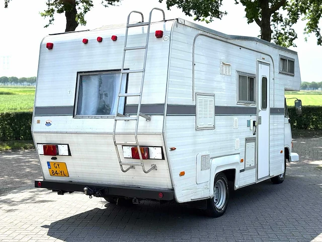 Hanomag henschel f35 kampeerauto 2.2 camper 1973 gy-84-yl - afbeelding 20 van  24