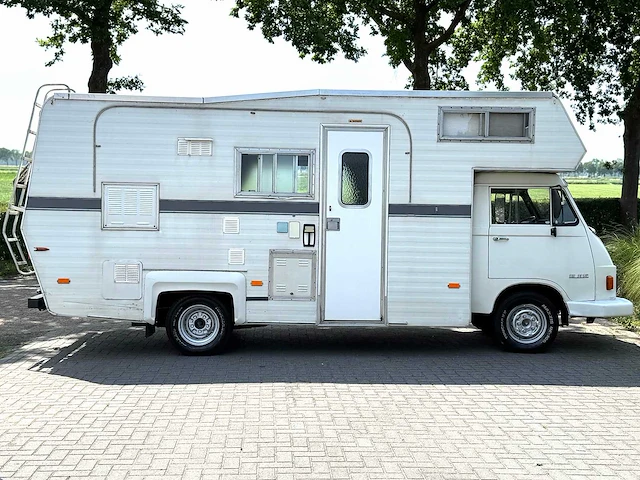 Hanomag henschel f35 kampeerauto 2.2 camper 1973 gy-84-yl - afbeelding 21 van  24