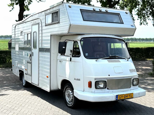 Hanomag henschel f35 kampeerauto 2.2 camper 1973 gy-84-yl - afbeelding 22 van  24