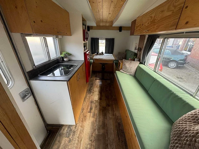 Hanomag henschel f35 kampeerauto 2.2 camper 1973 gy-84-yl - afbeelding 23 van  24