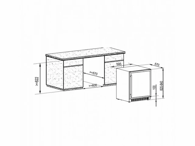Hanonto howkz8270 wijnkoelkast - afbeelding 3 van  6