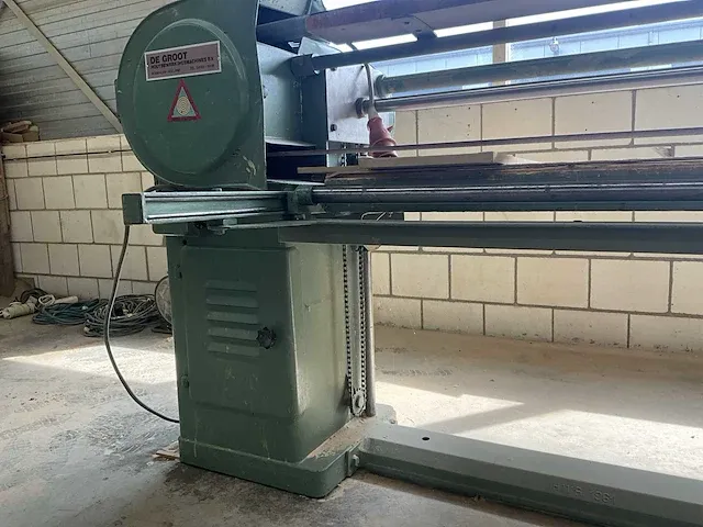 Hans johannsen 6766 langbandschuurmachine - afbeelding 8 van  9