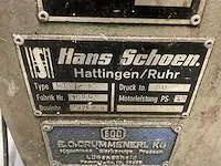 Hans schoen ute b hydraulische pers - afbeelding 8 van  8