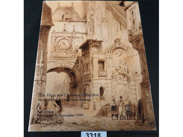 Hans van leeuwen collection. christies - afbeelding 1 van  5