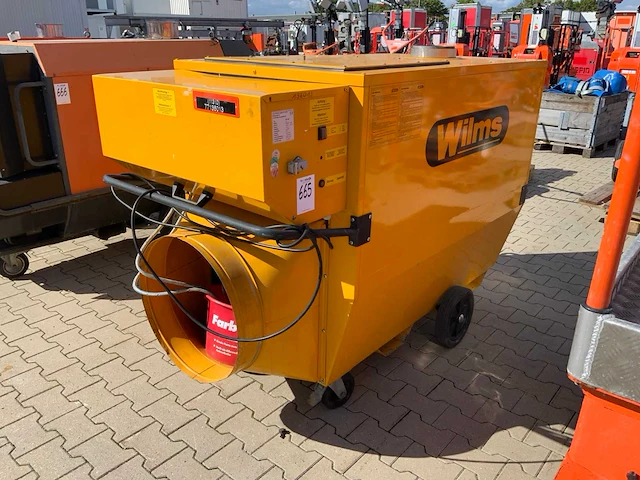 Hans wilms bv-385 industriële heater / event heater / hetelucht turbine - afbeelding 1 van  6