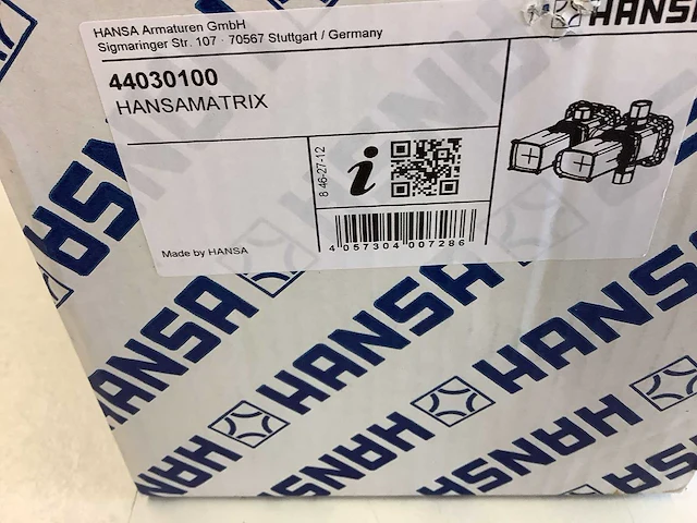 Hansa - hansamatrix - inbouwdeel voor thermostaat mengkraan dn15 met omste - afbeelding 2 van  3