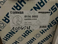 Hansa 8114 9952 afbouwdeel voor thermostatische badkraan (3x) - afbeelding 3 van  3