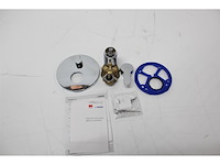 Hansa 89909003 kant-en-klare montageset / eengreeps badkraan chroom - afbeelding 2 van  3