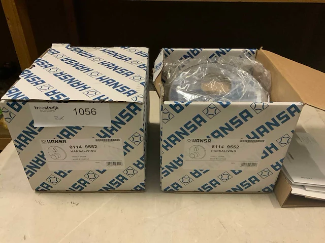 Hansa hansaliving 8114 9552 douchekraan (2x) - afbeelding 1 van  4
