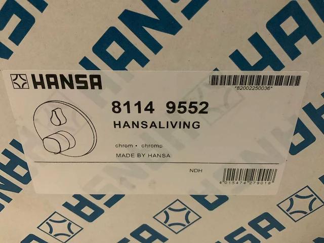 Hansa hansaliving 8114 9552 douchekraan (2x) - afbeelding 3 van  4