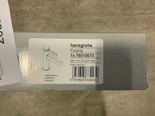 Hansgrohe - finoris - wastafelkraan - afbeelding 2 van  2