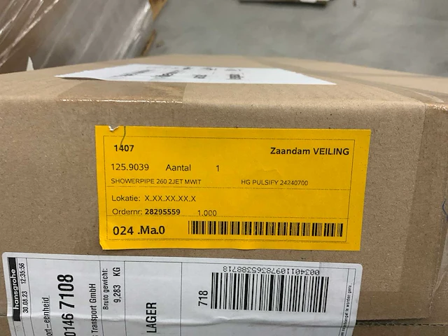 Hansgrohe 260 2jet showerpipe - afbeelding 2 van  3