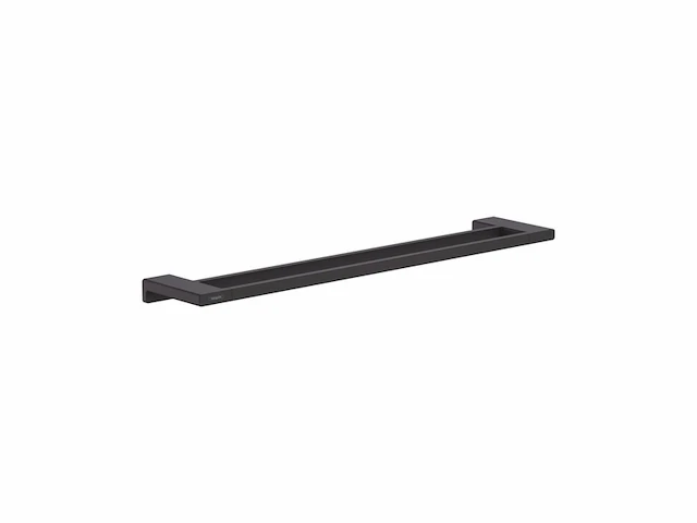 Hansgrohe addstoris dubbel handdoekrek mat zwart, 41743670 - afbeelding 4 van  5