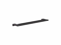 Hansgrohe addstoris dubbel handdoekrek mat zwart, 41743670 - afbeelding 4 van  5