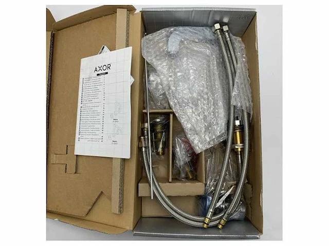 Hansgrohe axor 3 -hole citterio basin mixer chrome 170 - 39135000 - afbeelding 3 van  6