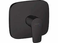 Hansgrohe douchekraan talis e, inbouw eengreepsmengkraan, mat zwart - afbeelding 1 van  3