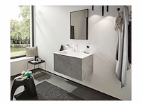 Hansgrohe finoris 3-gats wastafelmengkraan 160 met push-open mat wit - afbeelding 2 van  3