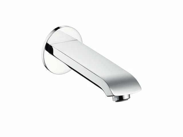 Hansgrohe metris badinloop, comfortuitloop 165 mm,chroom - afbeelding 1 van  2