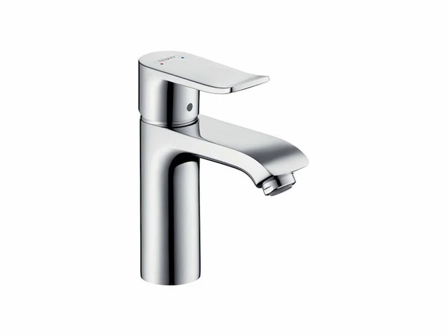 Hansgrohe metris wastafelkraan medium uitloop zonder wastegarnituur chroom - afbeelding 1 van  3