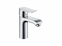 Hansgrohe metris wastafelkraan medium uitloop zonder wastegarnituur chroom - afbeelding 1 van  3
