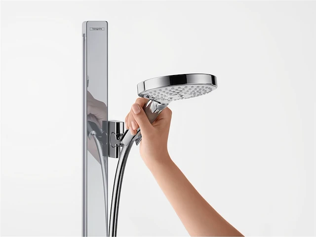 Hansgrohe raindance select s doucheset 120 3jet met unica'e glijstang 90 cm chroom - afbeelding 2 van  4