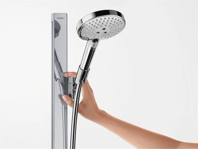 Hansgrohe raindance select s doucheset 120 3jet met unica'e glijstang 90 cm chroom - afbeelding 3 van  4