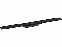Hansgrohe raindrain flex douchegoot met rvs rooster 800 te plaatsen in de ruimte inkortbaar mat zwart 56044670 - afbeelding 1 van  4