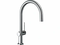 Hansgrohe talis m54 eengreeps keukenmengkraan 220 chroom - afbeelding 1 van  4