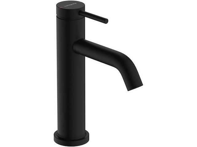 Hansgrohe tecturis s wastafelkraan engreeps bediening 110mm maat mat zwart - afbeelding 1 van  4