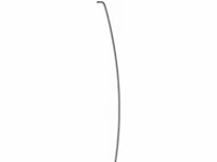 Hansgrohe universele trekstang d4 gebogen chroom, 96657 - afbeelding 1 van  1