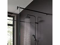 Hansgrohe vernis blend douchesysteem zonder mengkraan mat zwart - afbeelding 2 van  3