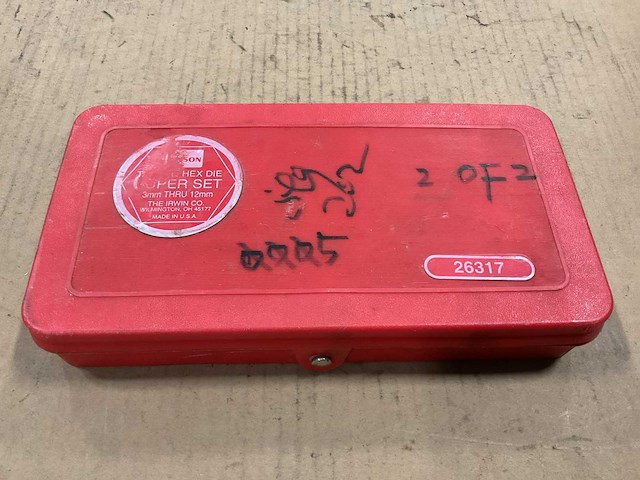 Hanson super set tap and hex die set - afbeelding 4 van  4