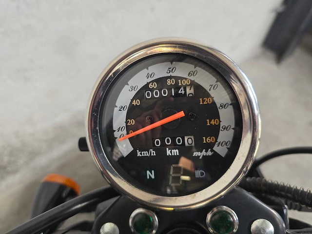 Hanway - bromfiets - raw50 caferacer - 4t 45km uitvoering flk09g - afbeelding 2 van  11