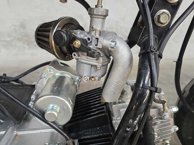 Hanway - bromfiets - raw50 caferacer - 4t 45km uitvoering flk09g - afbeelding 3 van  11