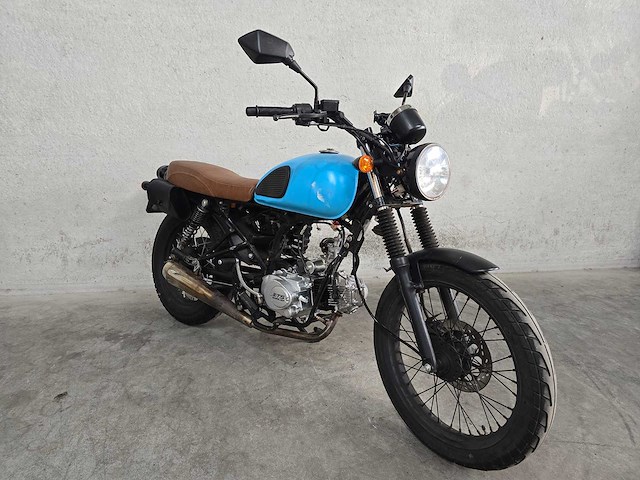 Hanway - bromfiets - raw50 caferacer - 4t 45km uitvoering flk09g - afbeelding 6 van  11