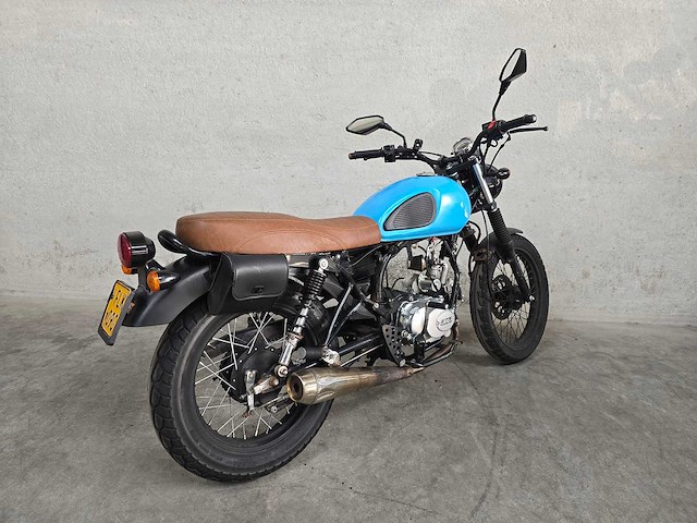 Hanway - bromfiets - raw50 caferacer - 4t 45km uitvoering flk09g - afbeelding 7 van  11