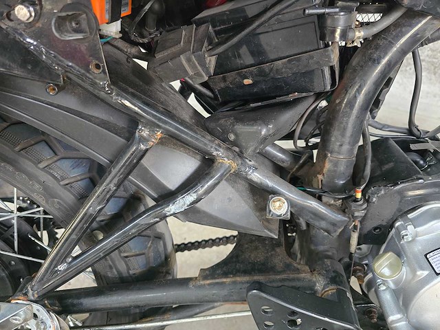 Hanway - bromfiets - raw50 caferacer - 4t 45km uitvoering flk09g - afbeelding 9 van  11