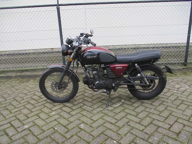 Hanway - bromfiets - raw50 caferacer - brommer - afbeelding 1 van  11