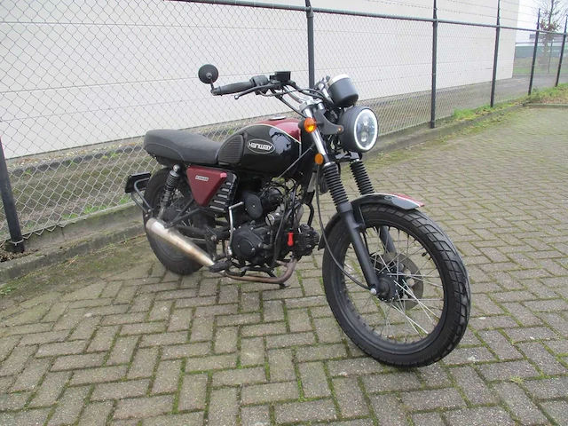 Hanway - bromfiets - raw50 caferacer - brommer - afbeelding 7 van  11
