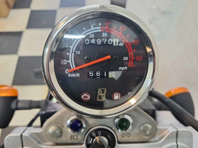 Hanway raw50 caferacer 45 km bromscooter 4takt - afbeelding 4 van  7